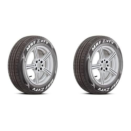 Image of MRF ZVTV 165 /70% R14 81S Tubeless Car Tyre (Pack of 2)