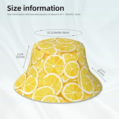 Image of Bucket Hat Double-Side-Wear Reversible Sun Hat Beach Travel Hiking for Women Men