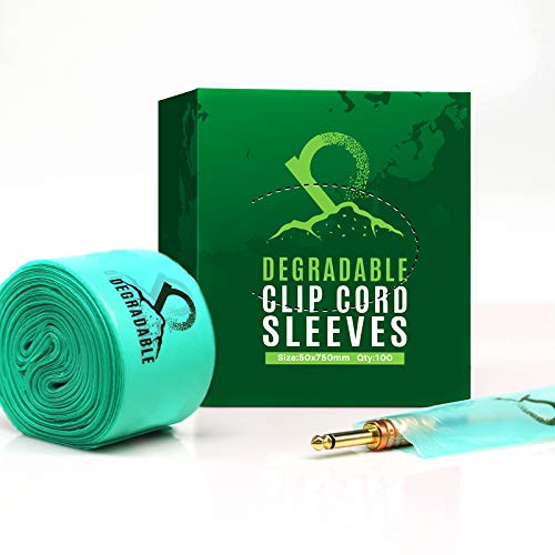 AVA Line Art Tattoo ECO Degradable Tattoo Clip/RCA Cord Sleeve Cover-image-24