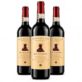 Fattoria Mantellassi Mentore Morellino di Scansano DOCG – Vino Rosso Toscano – Sangiovese 85% (3 Bottiglie)