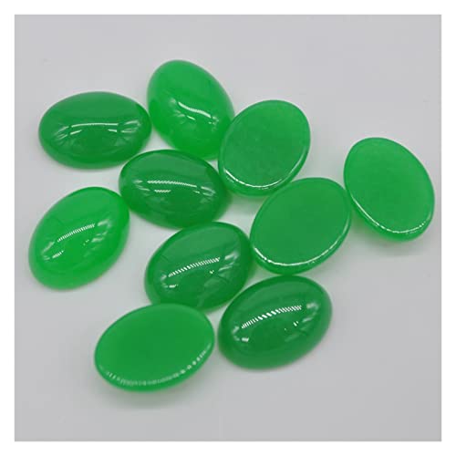 Cabochon Pierre Ovale en Cristal Véritable 18x13mm Tailleur de Qualité Supérieure