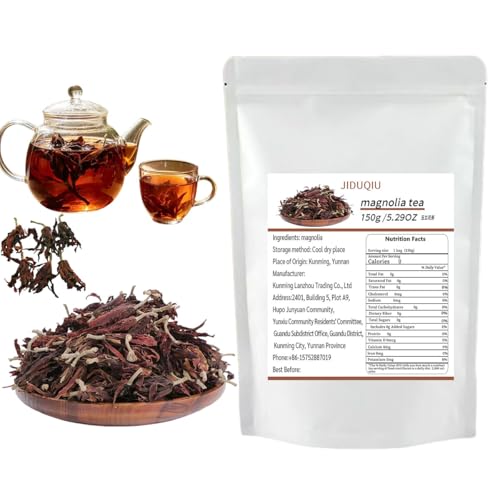 Magnolia Flower Tea3.52OZ/150g,magnolia flower,flowering tea,magnolia tea.