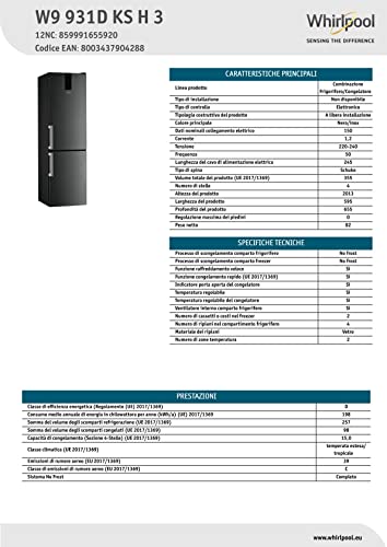 Whirlpool W9 931D KS H 3