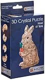 Crystal Puzzle 59178 3d conejo 41 piezas, Oro , color/modelo surtido