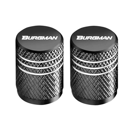 Couvercle valve pneu moto en alliage durable pour Suzuki Burgman AN650 AN200, finition