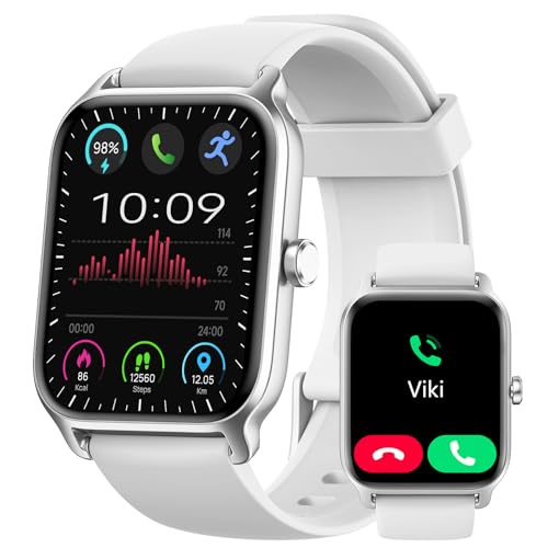 Yoever Smartwatch Uomo Rispondi/Effettua Chiamate e Alexa