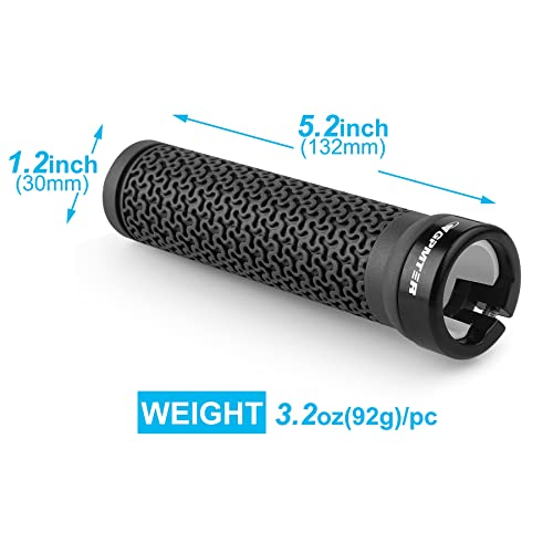 Bike Handlebar Grips, Single Lock on Bicycle Handle Bar, for