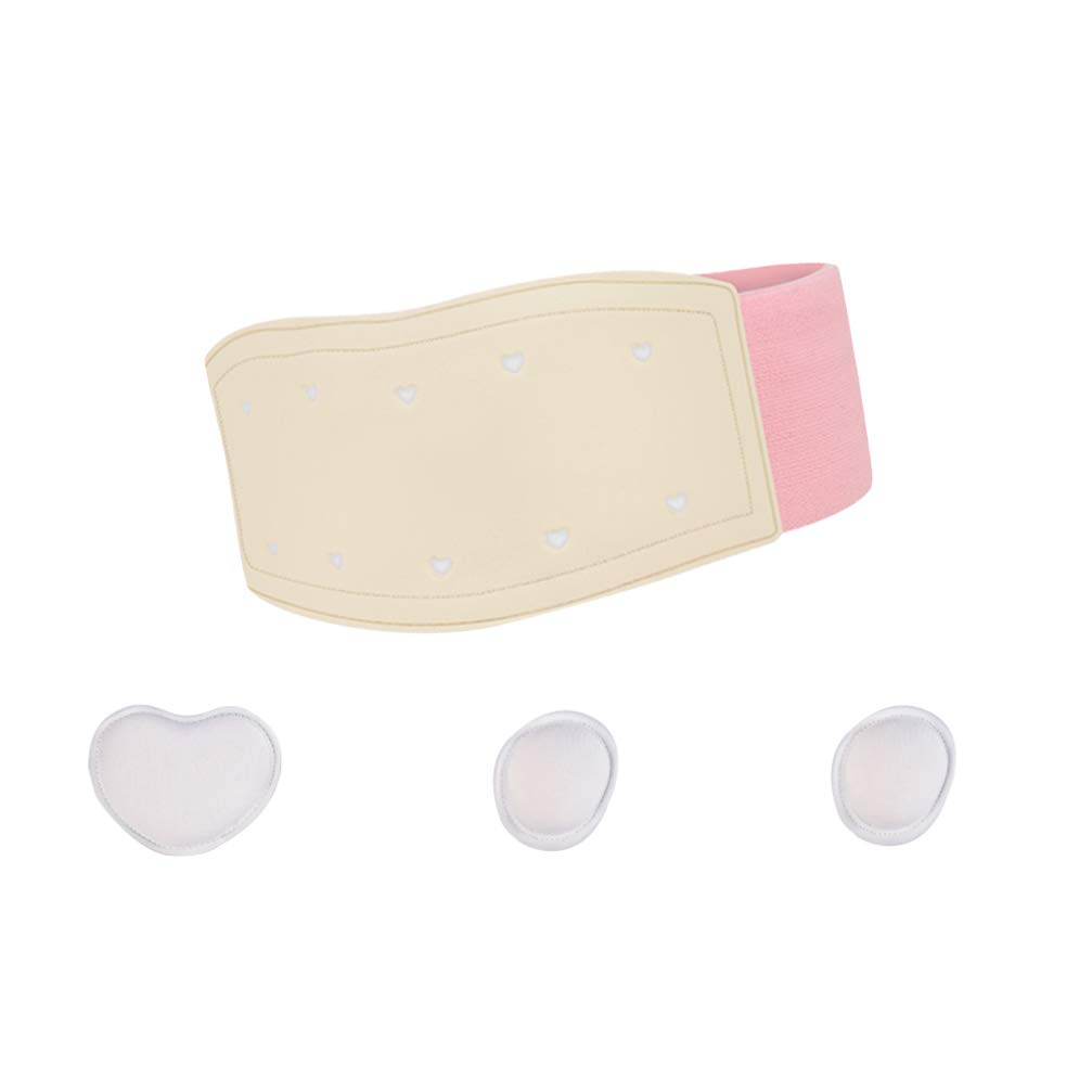 Healifty Baby Belly Band Organic Cotton Umbilical Cord Navel Belt Binder for Infant Colic & Gas Relief Newborn to 12 Months