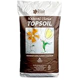 Elixir Gardens Graded Screened Topsoil | Premium Professional Multi Purpose for Lawns Seedlings Conditioning | 0.5L - 100L | 50L Bag