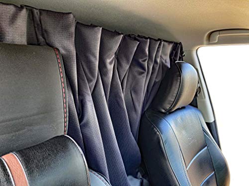 セパレートカーテン取付 ぼっちの車中泊