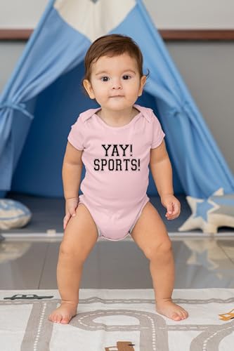 Go All Out Infant Yay! Sports! Funny Non Sports Fan Creeper2