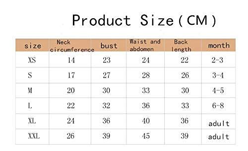 TENGTUD Vestiti per Gatti Senza peli, Camicia