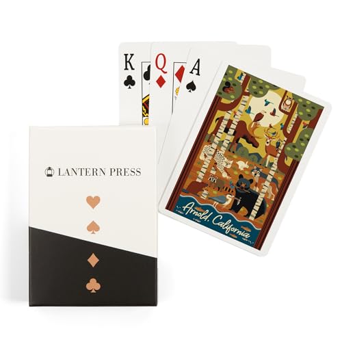 Lantern Press Arnold California naipes poker 52 cartas