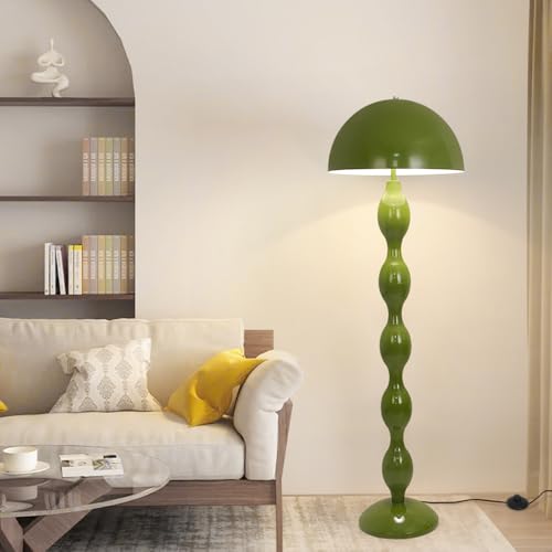 Lampadaire sur Pied Salon Vert Lampe Champignon,Lampe sur Pied Moderne...