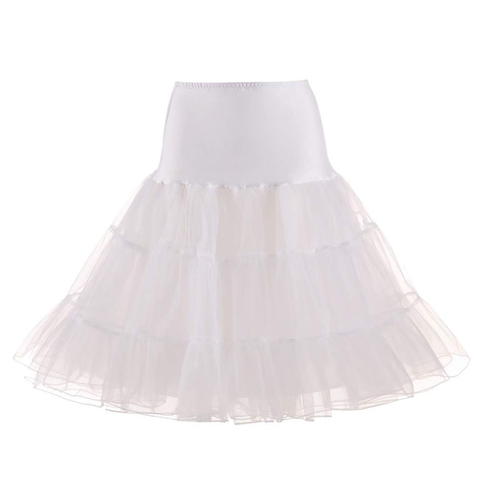 Cokbyavla Women's 36White Teens Classic Elastic 4 Layered Tulle Ballet Tutu Skirt, Sequin Glitter Skirt Sport Mesh Pleated Skirt Dance Tights Adult Costumes For Wome(,L)