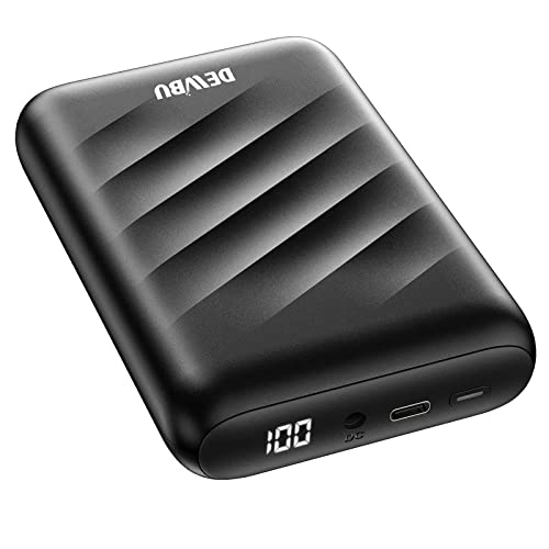 DEWBU Power Bank 12V Battery with Intelligent Led Display Battery Charger for Heated Jacket Outdoor Electric Heating Coat iPhone iPad Samsung Galaxy Android and Other Smart Device