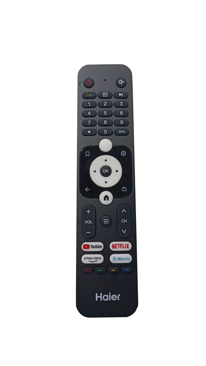 UMICOM Compatible and Lightweight Design Remote Control for Haier TV LED LCD TV Model 1428 (Without Voice) (Please Match The Image with Your Old Remote) (B0BWWN941S) Amazon Price History, Amazon Price Tracker