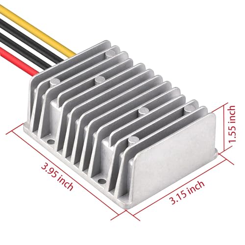 Convertisseur CC/CC 12V 24V 20A 480W régulateur tension étanche véhicule - 3