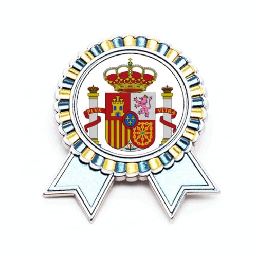 Broche emblème national espagnol de qualité supérieure insigne en métal
