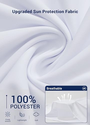 Willit Women's UPF 50+ Swim Cover-Up Dress Hooded Beach Sun Long Sleeve Swimwear Quick Dry SPF Swim Shirts4