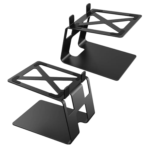 Support en métal pour haut-parleurs d'étagère anti vibration