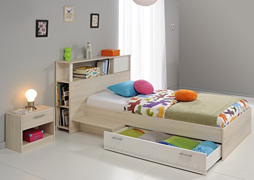 Parisot Jugendbett mit Nako Charly 17 Akazie-Weiß