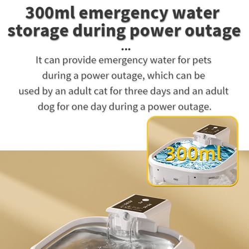 Fuente de Agua Recargable USB 4.5L para Mascotas miniatura 5