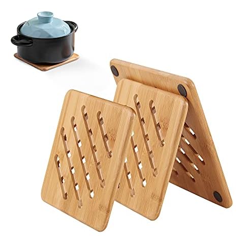 Dessous de Plats en Bambou XiXiRan Cover