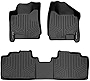 MAXLINER Floor Mats 2 Row Liner Set Black for 2010-2016 Cadillac SRX