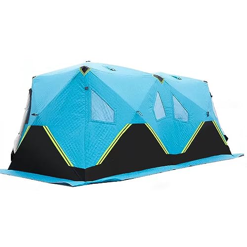 Carpa de pesca invernal aislada para 4-6 personas miniatura 1