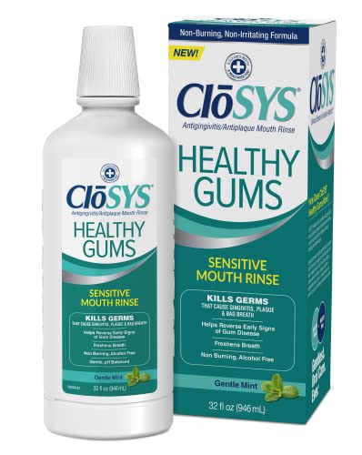 CloSYS Healthy Gums Mouthwash 32 Fl Oz, Pack of 2, Antiplaque, Anti-Gingivitis Mouthwash, Non-Burning, Non-Irritating - Image 3