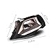 Rowenta Access Stainless Steel Soleplate Steam Iron with Retractable Cord, Powerful Steam Diffusion, Auto-Off and Anti-Drip, 1725 Watts, Black Clothes Iron, DW2459