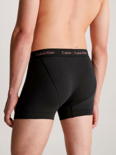 Image of Calvin Klein CK-001 Men's Trunks Underwear Low Rise Trunks 3 Pack Set