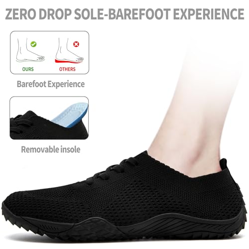Barefoot Shoes Women Zero Drop Minimalist Tennis Sneakers Slip On Lightweight Comfortable for Gym Running Trail Workout Walking Shoes2
