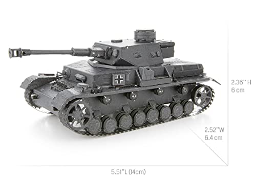 Panzer IV Maquette Métal sans Colle Fascinations Earth avec Outil