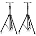 Costzon Speaker Stand Tripod Height Adjustable Design Studio Monitor Floor Stand , Set of 2