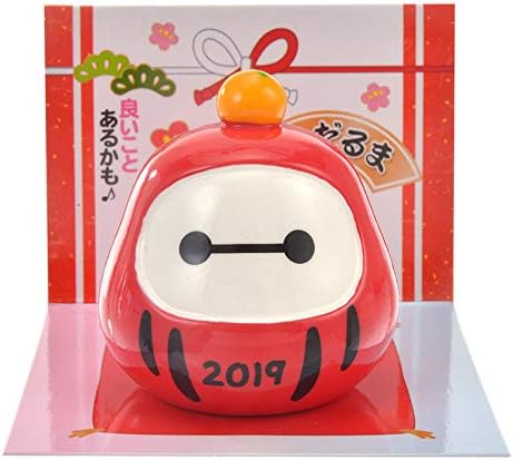 Amazon ディズニーストア 公式 だるまマスコット ベイマックス 置物 オブジェ オンライン通販