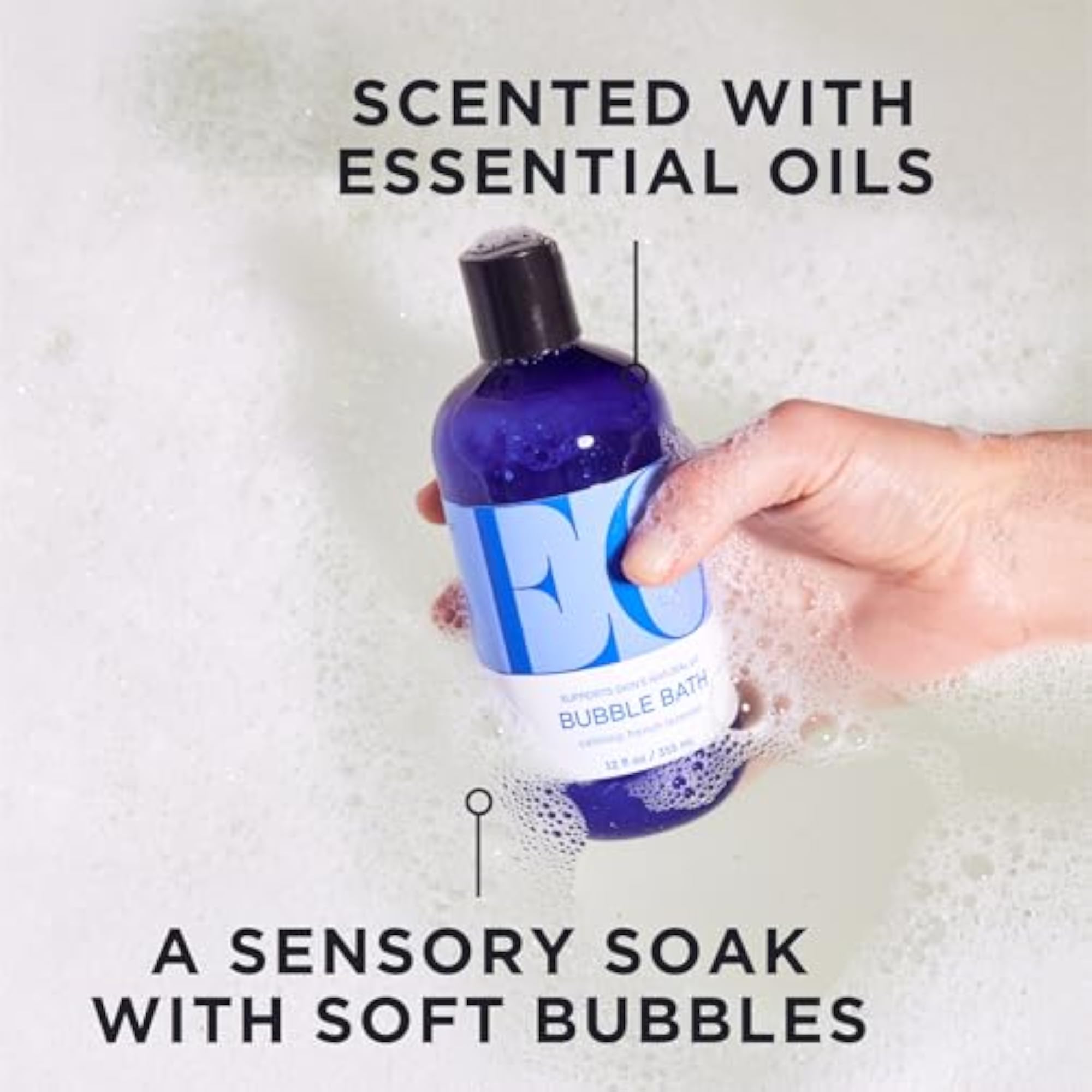 Bubble Bath French Lavender - 12 oz Liquid