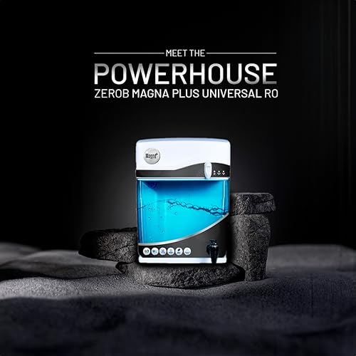 Image of ZeroB Magna Plus Universal RO Water Purifier | 7-Stage Triple-X Purification (RO + UV + UF) | 6L Detachable Tank | Wall-Mount | Smart LED Indicators | 10 L /hr Flow Rate