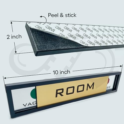 Image of SMEDOR Sliding Sign Board Vacant /In Use (ROOM)