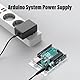 Jippofu 9V Netzteil Kompatibel mit Arduino UNO REV Arduino UNO Rev 3 Arduino Nano Arduino Mega Arduino Systeme Ladegerät Ladekabel Adapter Charger Power Supply Cord 1000mA 500mA 5,5 * 2,1mm Kabel 1.5M