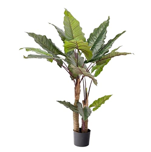 Plantas artificiales de protección del medio ambiente, decoración del hogar, sala de estar, jardín, planta de simulación, bonsái, árbol falso, plantas artificiales (tamaño: 130 cm) ()