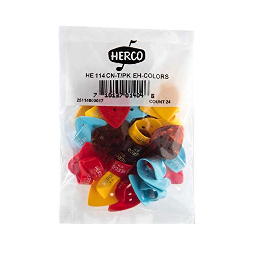 Dedeira Herco Flat Color Extra Grossa Pacote com 24 Unidades - HE114
