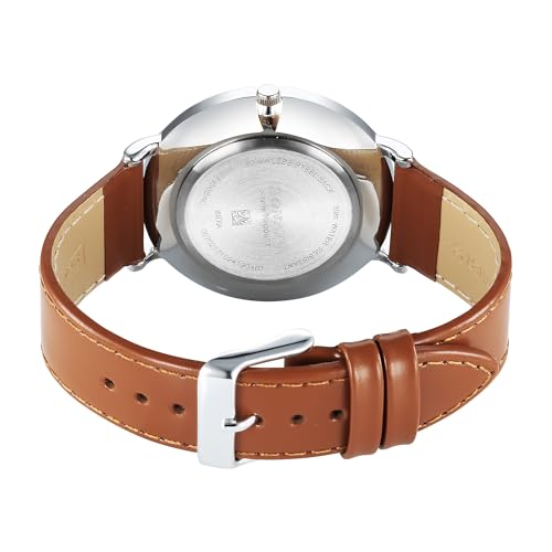 Image of Sonata Ascent Quartz Analog Other Brown Dial Watch for Men, Band: Brown