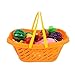TOYANDONA 1 Satz Schneiden Obst Spielzeug Spielhaus Spielzeug Kit Simulation Obst Spielzeug Lernspielzeug Kunststoff DIY Spielzeug mit Korb