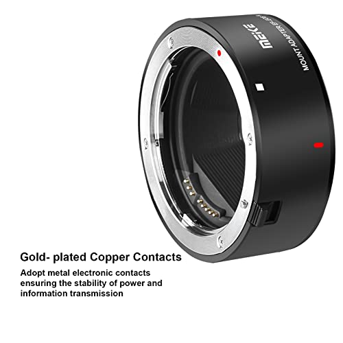 Image of Meike Metal Lens Adapter EF-EOSR Auto-Focus Mount Converter for Canon EF /EF-S Lens to EOS-R EOS-RP R5 R6 and RED Komodo Cameras