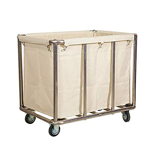 JNY Laundry sorting car Laundry Sorter Cart Rectangle with Silent Wheel, Commercial Laundry Room