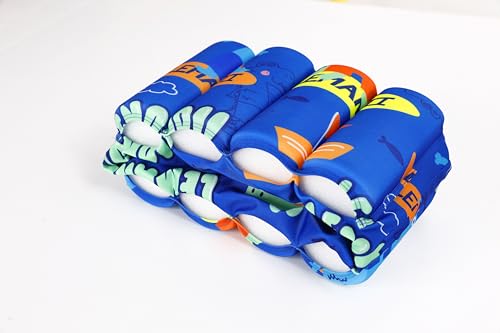 Image of Toddler Kids One-Piece Float Swimsuit with Adjustable Buoyancy UPF 50+ Sun Protection for Beach Pool Boys Girls