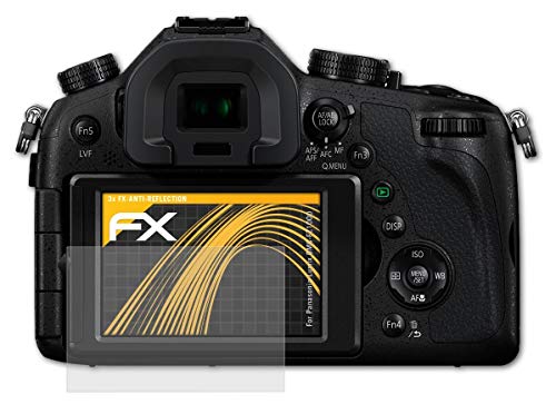 Atfolix Screen Protector Compatible With Panasonic Lumix Dmc-Fz1000 Screen Protection Film, Anti-Reflective And Shock-Absorbing Fx Protector Film (3X) #TOP2