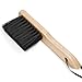MYFIREPLACEDIRECT Ash Shovel & Hearth Brush Set - Fireplace Tools Set, Fire Pit Tools, Hearth Tidy Set, Metal Brush Pan Set Made of Natural Wood & Coco Bristles - Wider Scoop